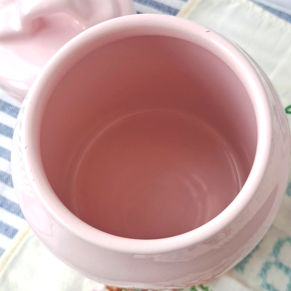 Rae Dunn Artisan Collection by Magenta Pink Jelly Beans Baby Canister Lid 2020 - Picture 7 of 10